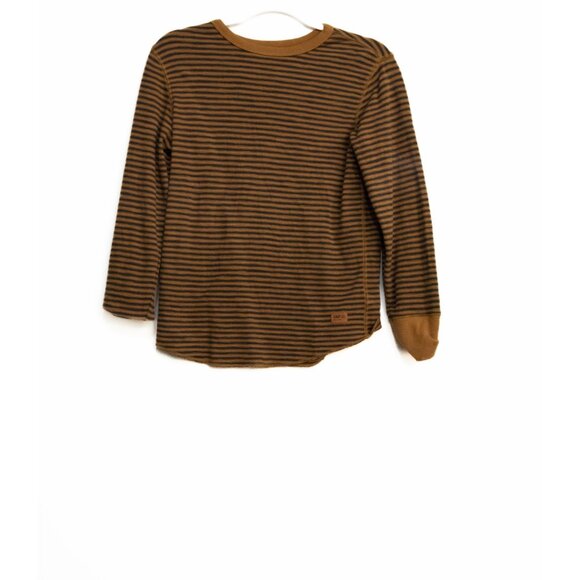 Gap Kids Striped Long Sleeve Crew Neck Shirt - Picture 1 of 8